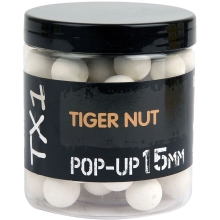 SHIMANO - Plovoucí boilie X1 Tiger Nut Pop-Up Fluoro White 15 mm 100 g