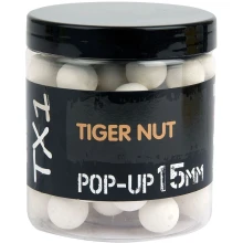 SHIMANO - Plovoucí boilie X1 Tiger Nut Pop-Up Fluoro White 15 mm 100 g
