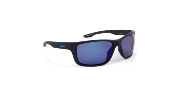 SHIMANO - Polarizační brýle Eyewear Antares Matte Black & Blue Mirror