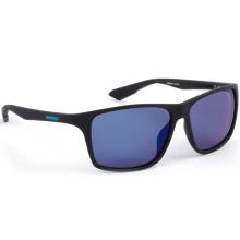 SHIMANO - Polarizační brýle Eyewear Technium Matte Black & Blue Mirror
