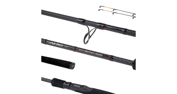 SHIMANO - Prut Aero X1A Distance Feeder 3,96 m 100 g 3 díly