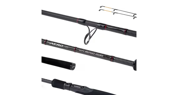 SHIMANO - Prut Aero X1A Distance Feeder 3,96 m 120 g 3 díly