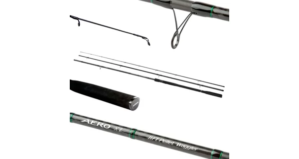 SHIMANO - Prut Aero X2 Pellet Waggler 3,96 m 15 g 3 díly