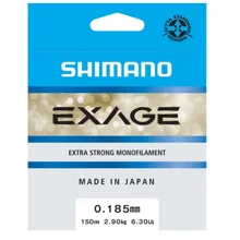 SHIMANO - Vlasec Line Exage Steel Grey 0,185 mm 2,9 kg 150 m