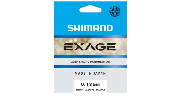 SHIMANO - Vlasec Line Exage Steel Grey 0,185 mm 2,9 kg 150 m