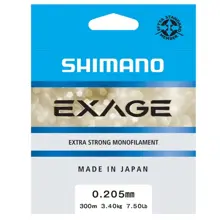 SHIMANO - Vlasec Line Exage Steel Grey 0,205 mm 3,4 kg 300 m
