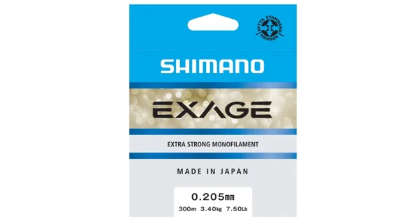 SHIMANO - Vlasec Line Exage Steel Grey 0,205 mm 3,4 kg 300 m
