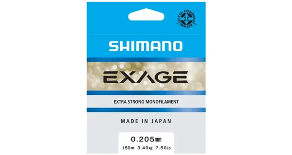 SHIMANO - Vlasec Line Exage Steel Grey 0,225 mm 4,4 kg 150 m