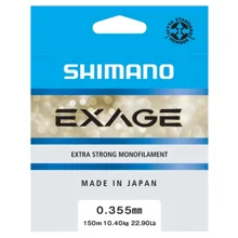 SHIMANO - Vlasec Line Exage Steel Grey 0,355 mm 10,4 kg 150 m