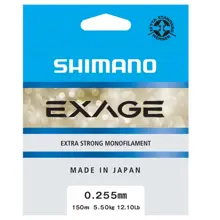 SHIMANO - Vlasec Line Exage Steel Grey 0,405 mm 12,9 kg 150 m