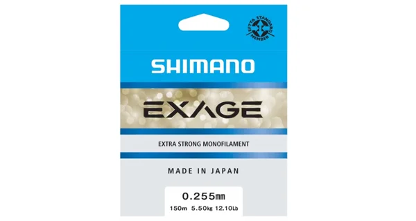 SHIMANO - Vlasec Line Exage Steel Grey 0,405 mm 12,9 kg 150 m
