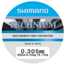 SHIMANO - Vlasec Line Technium A Mono Grey 0,355 mm 11,5 kg 300 m
