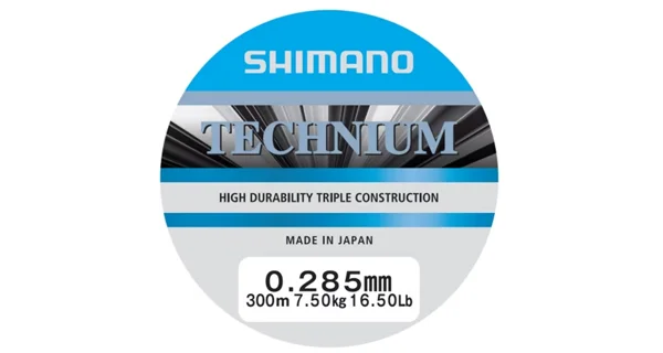 SHIMANO - Vlasec Line Technium Grey 0,285 mm 7,5 kg 300 m
