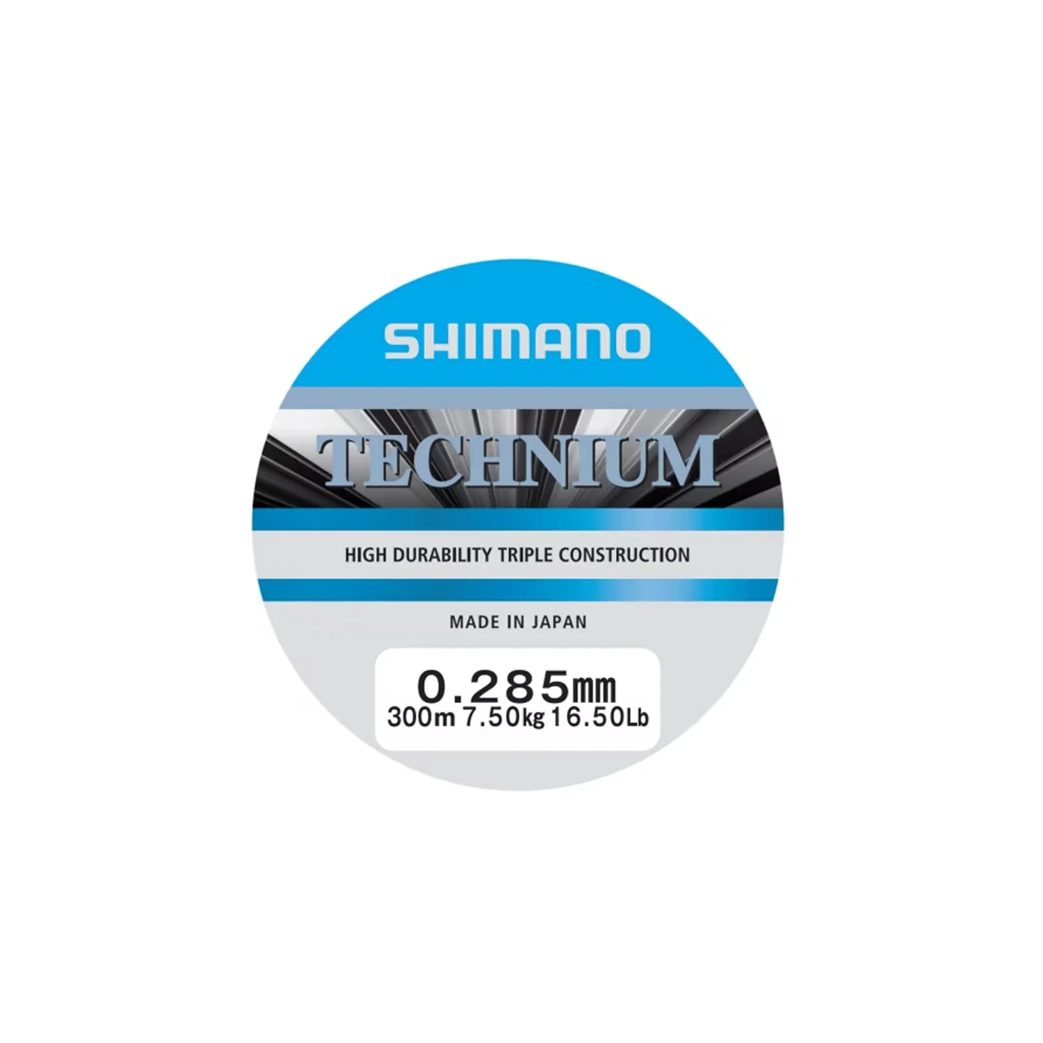 SHIMANO SHIMANO - Vlasec Line Technium Grey 0,285 mm 7,5 kg 300 m