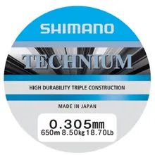 SHIMANO - Vlasec Line Technium Grey 0,305 mm 8,5 kg 650 m