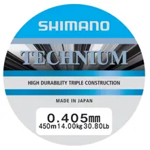 SHIMANO - Vlasec Line Technium Grey 0,405 mm 14 kg 450 m