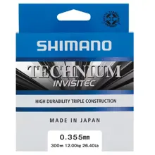 SHIMANO - Vlasec Line Technium Invisitec A Mono Grey 0,355 mm 12 kg 790 m