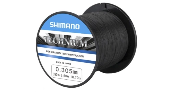 SHIMANO - Vlasec Technium PB 650 m 0,28 mm 7,5 kg Černá