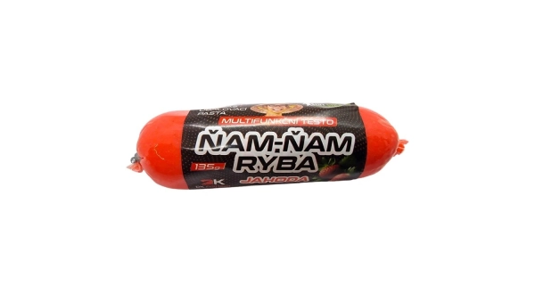 ŠON CHUNG - Inovativní těsto Ňam-Ňam Ryba Jahoda 135 g