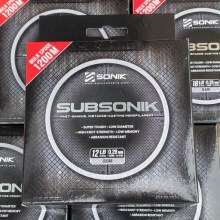 SONIK - Vlasec Subsonik Clear 0,38 mm 22 lb 1200 m