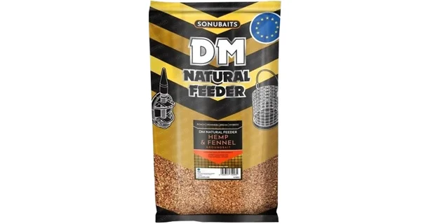 SONUBAITS - Krmítková směs DM Natural Feeder Hemp & Fennel 1 kg