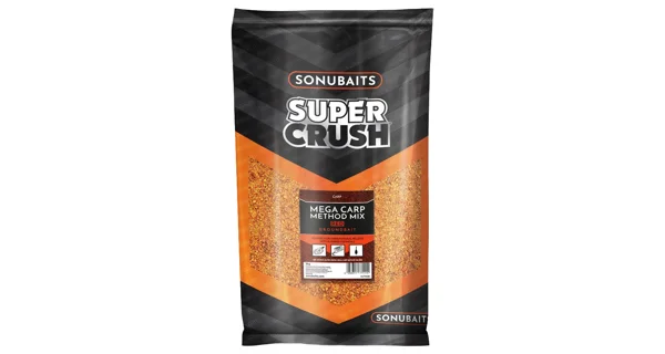 SONUBAITS - Krmítková směs Supercrush Mega Carp Method Mix 2 kg Red