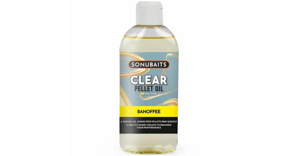 SONUBAITS - Olej Clear Pellet 200 ml Oil Banoffee