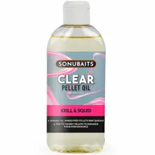 SONUBAITS - Olej Clear Pellet Oil 200 ml Krill & Squid