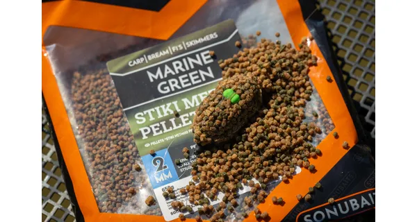 SONUBAITS - Pelety F1 Stiki Method Pellets 2 mm 650 g Marine Green