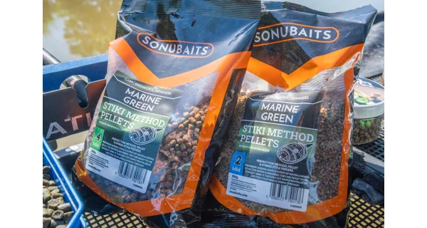 SONUBAITS - Pelety F1 Stiki Method Pellets 2 mm 650 g Marine Green
