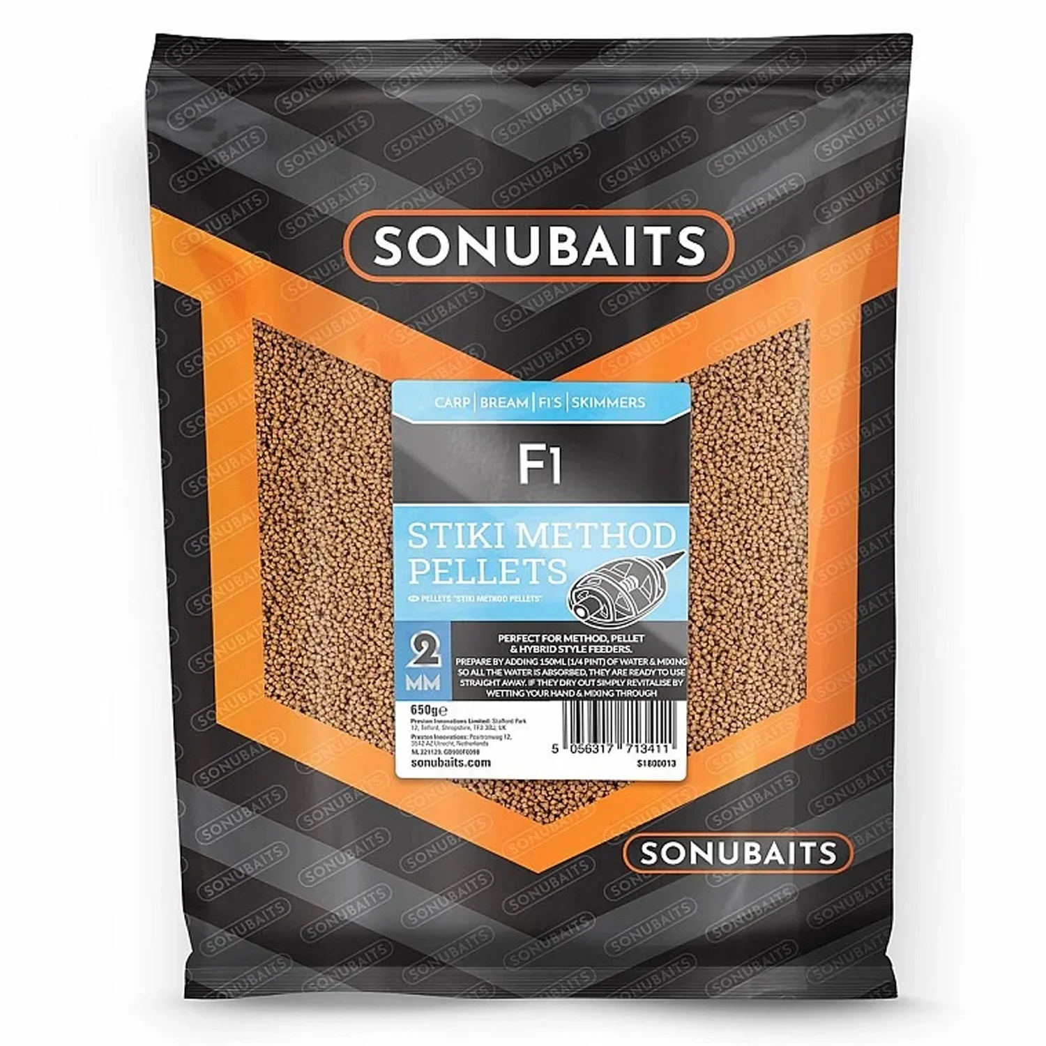 SONUBAITS SONUBAITS - Pelety Stiki Method Pellets 2 mm 650 g F1