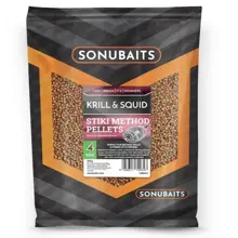 SONUBAITS - Pelety Stiki Method Pellets Krill & Squid 4 mm 650 g