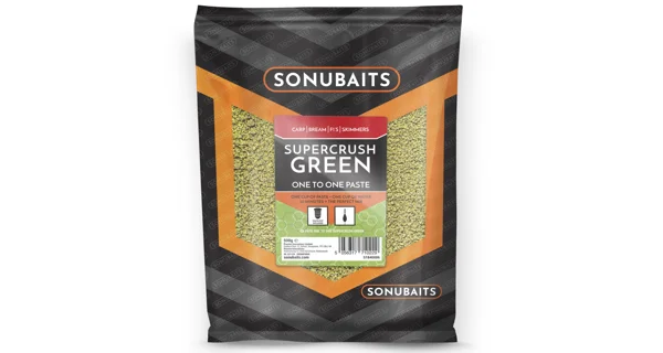 SONUBAITS - Prášková pasta One To One Paste 500 g Supercrush Green