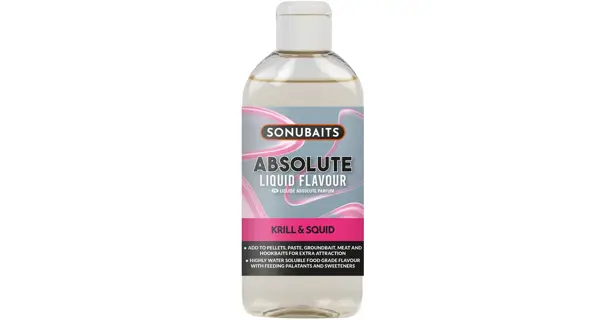 SONUBAITS - Tekutá potrava Absolute Liquid Flavour 200 ml Krill & Squid
