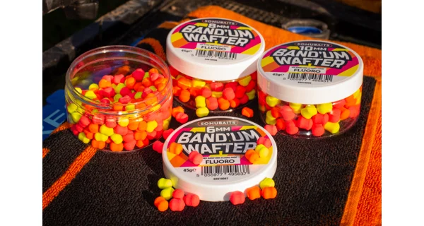 SONUBAITS - Wafters Band'Um Wafter 6 mm 45 g Fluoro