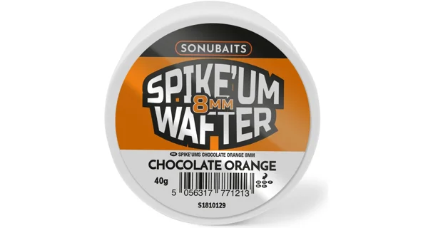 SONUBAITS - Wafters Spike'um Wafter 8 mm 40 g Chocolate Orange