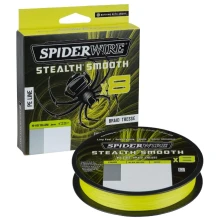 SPIDERWIRE - Pletená šňůra Stealth Smooth8 Žlutá 0,06 mm 5,4 kg 150 m