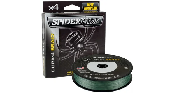 SPIDERWIRE - Šňůra Dura4 150 m zelená 0,40 mm 45 kg