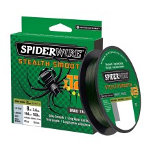 SPIDERWIRE - Šňůra Stealth Smooth12 zelená 150 m 0,06 mm 5,4 kg