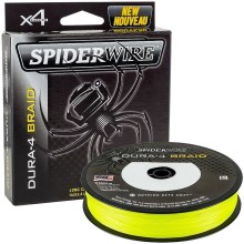 SPIDERWIRE - Splétaná šňůra DURA4 300 m 0,20 mm 17 kg Yellow