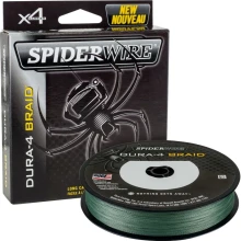 SPIDERWIRE - Splétaná šňůra Dura4 Green 0,14 mm 11,8 kg 150 m