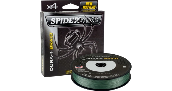 SPIDERWIRE - Splétaná šňůra Dura4 Green 0,17 mm 15 kg 300 m