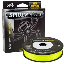 SPIDERWIRE - Splétaná šňůra Dura4 Yellow 0,12 mm 10,5 kg 150 m