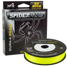 SPIDERWIRE - Splétaná šňůra Dura4 Yellow 0,12 mm 10,5 kg 150 m