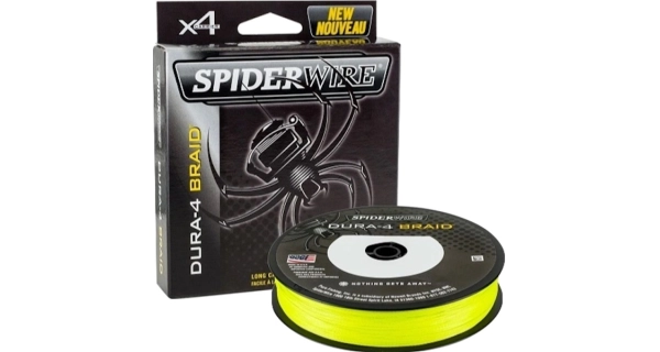 SPIDERWIRE - Splétaná šňůra Dura4 Yellow 0,14 mm 11,8 kg 300 m