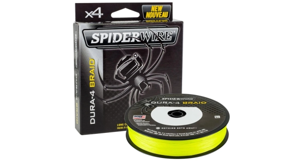 SPIDERWIRE - Splétaná šňůra Dura4 Yellow 0,30 mm 29 kg 300 m