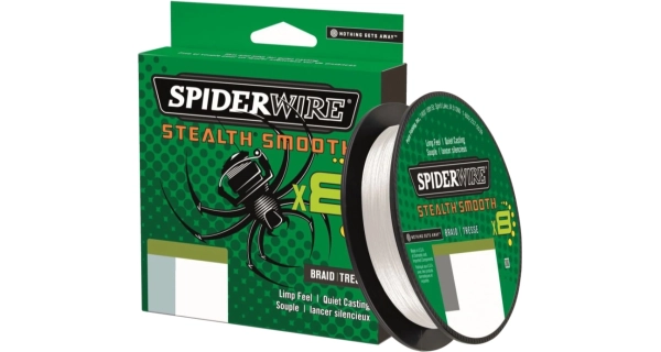 SPIDERWIRE - Splétaná šňůra Stealth Smooth 8 Průhledná 0,29 mm 26,4 kg 150 m