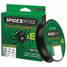 SPIDERWIRE - Splétaná šňůra Stealth Smooth 8 Zelená 0,06 mm 5,4 kg 150 m