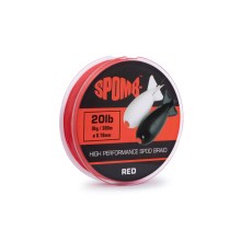SPOMB - Spodová Šňůra Braid 300 m 9 kg 20 lb RED 0.18 mm