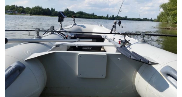 SPORTEX ČLUNY - Nafukovací člun s lamelovou podlahou Shelf 330F Šedý